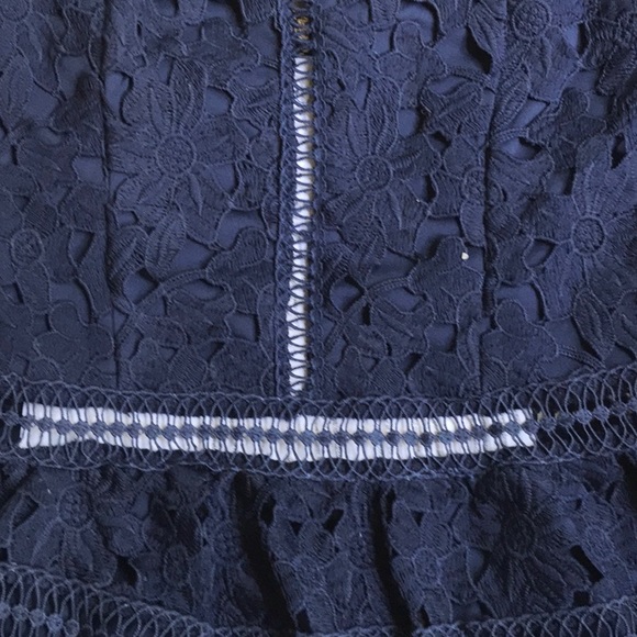 Romeo & Juliet couture blue prom, cocktail dress - Picture 8 of 8